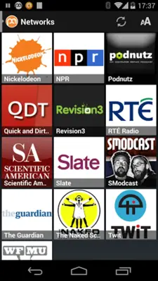 Podcast Addict android App screenshot 1